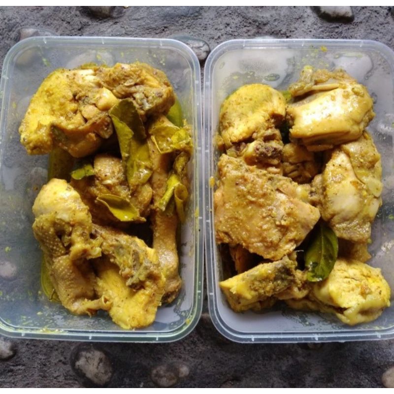 

Ayam ungkep bumbu kuning