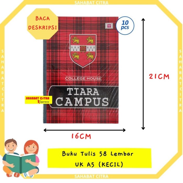 

Kusus Hari Ini Buku Tulis 58 Lmbr Pack Isi 10 Tiara Shaki Makmur Terlaris