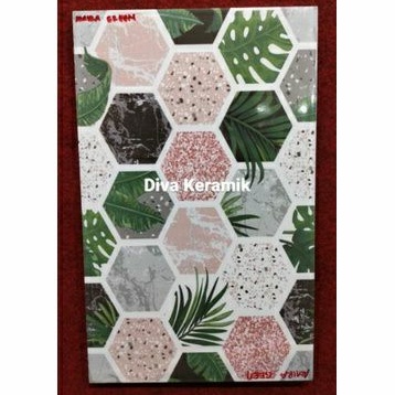 Keramik Dinding - Kia Amira Green 25x40