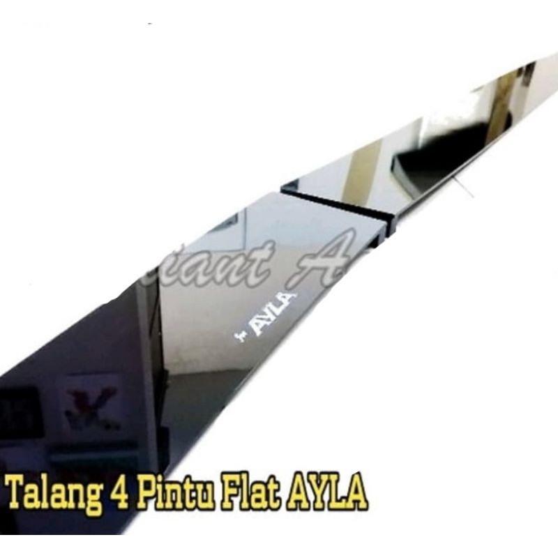 Talang air Agya dan ayla model Flat 4pintu