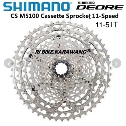 Sprocket Cassete Shimano HG M5100 11 Speed 11-51T