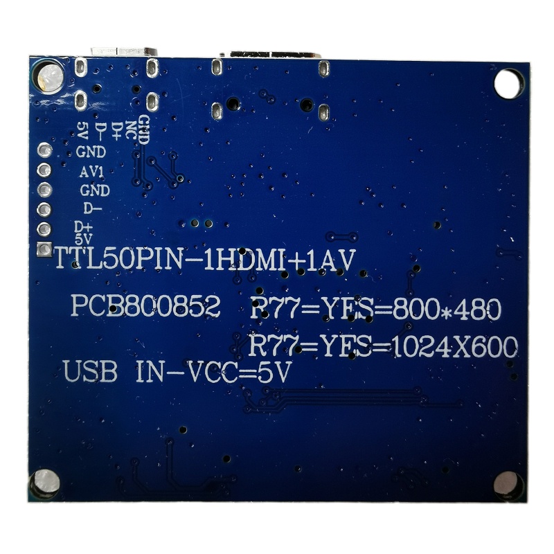 Btsg Controller Board Papan Kontroler LCD 50Pin 7300101463 Loyang Sekat 1024x600