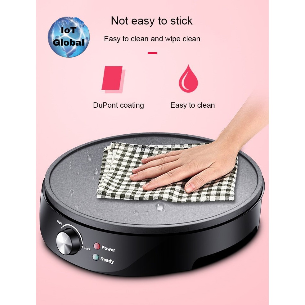 SONIFER Crepe Maker / Pizza Maker / Pancake Maker Elektrik