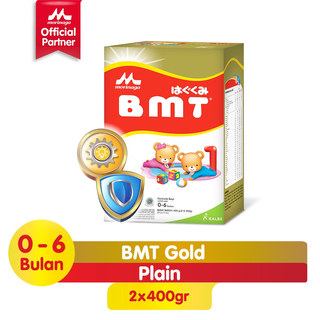 Morinaga BMT 0-6 bulan GOLD PHP SOYA PLATINUM