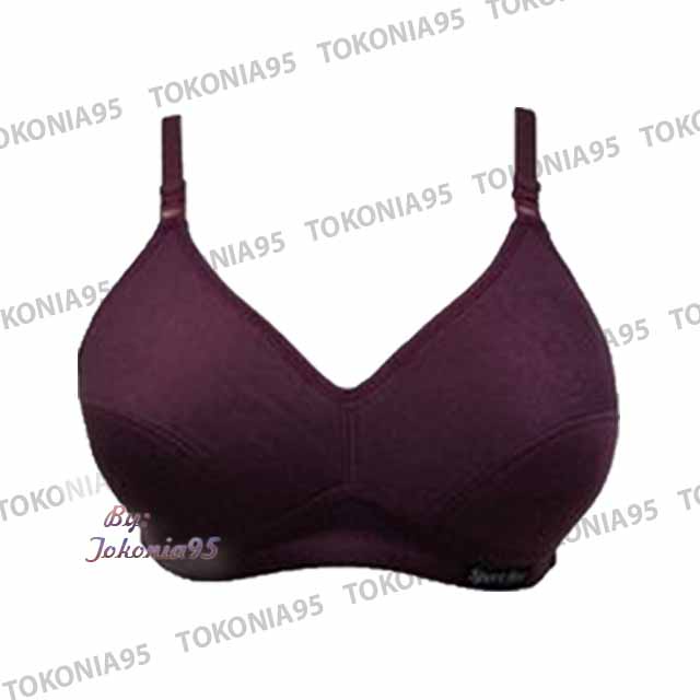 Bra Sport FIDILLA Tanpa Kawat Tanpa Busa - BH Sport Premium Size 34 - 46