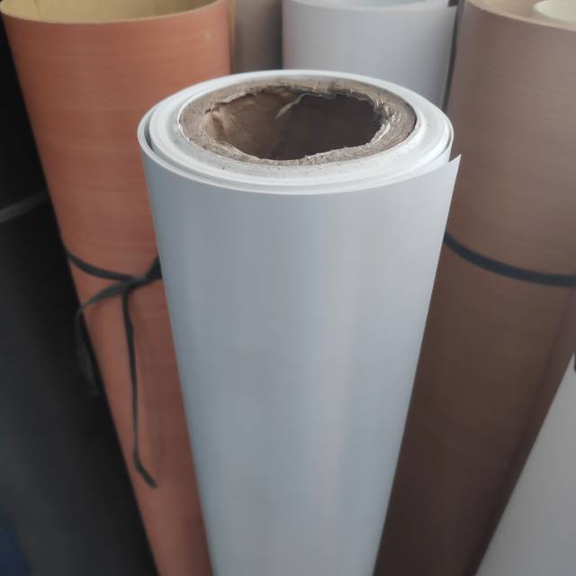 PVC Sheet / Decco Deco Taco Sheet Supercon - White Glossy / Putih Kilap