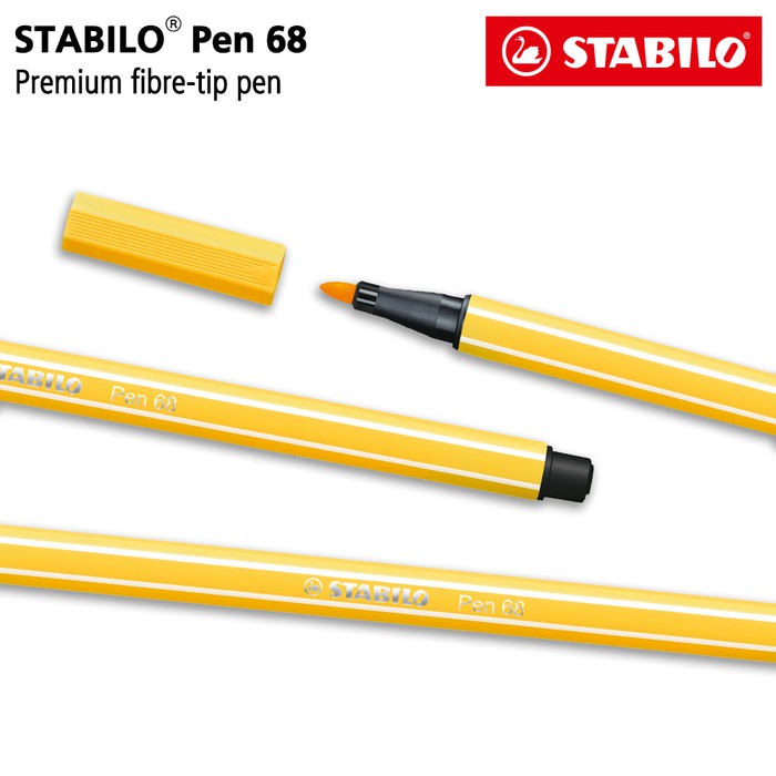 

Stabilo Warna Warni - Highlighter - Stabilo Pulpen Stabilo Pen 68 Yellow 1 Pcs / Highlighter Pen /