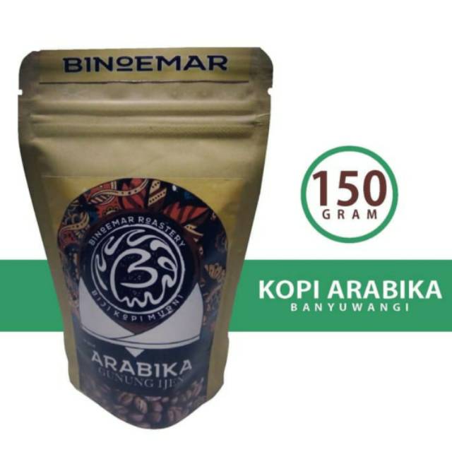 

KOPI ARABIKA 150 GRAM - BinOemar Roastery Banyuwangi