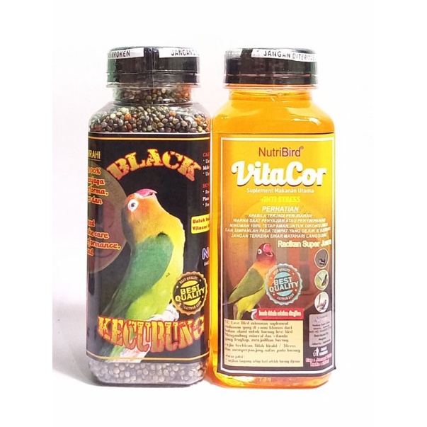 1 Paket BLACK KECUBUNG &amp; VITACOR SUPLEMEN ~Racikan Super Juara~