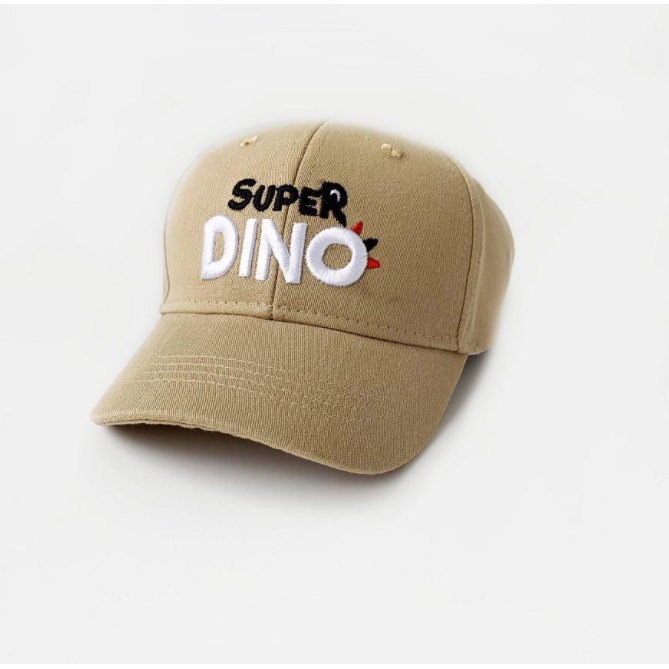 kiddiwear TOPI BASEBALL ANAK SUPER DINO - TOPI BORDIR TOPI ANAK SUPER DINOSAURUS TP22