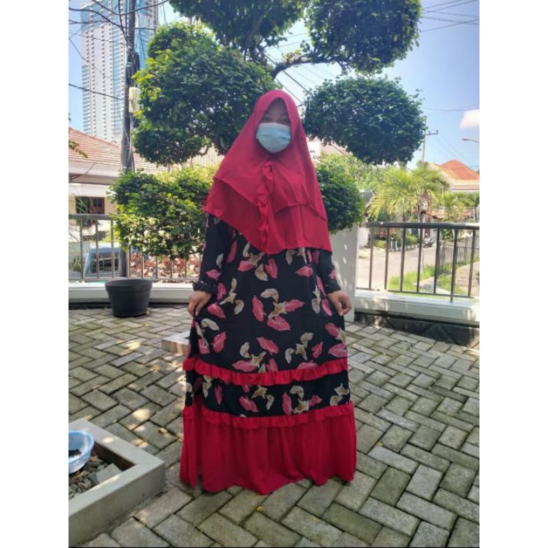 Gamis Syari Ceruti