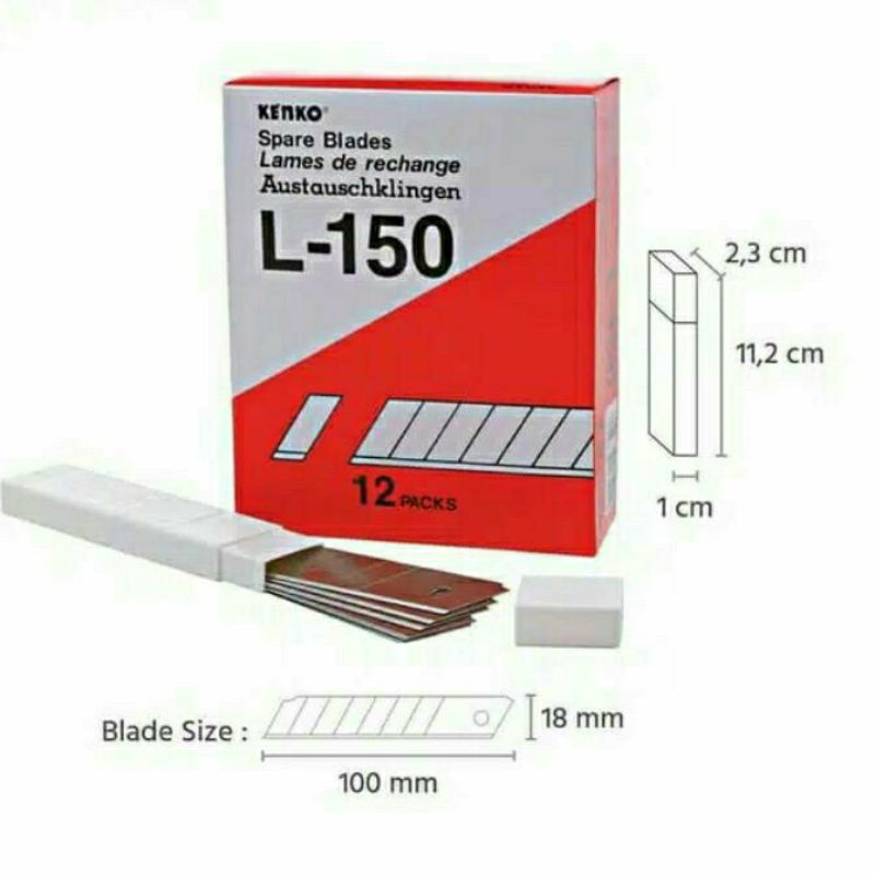 

Isi Refill Cutter Kenko L-150
