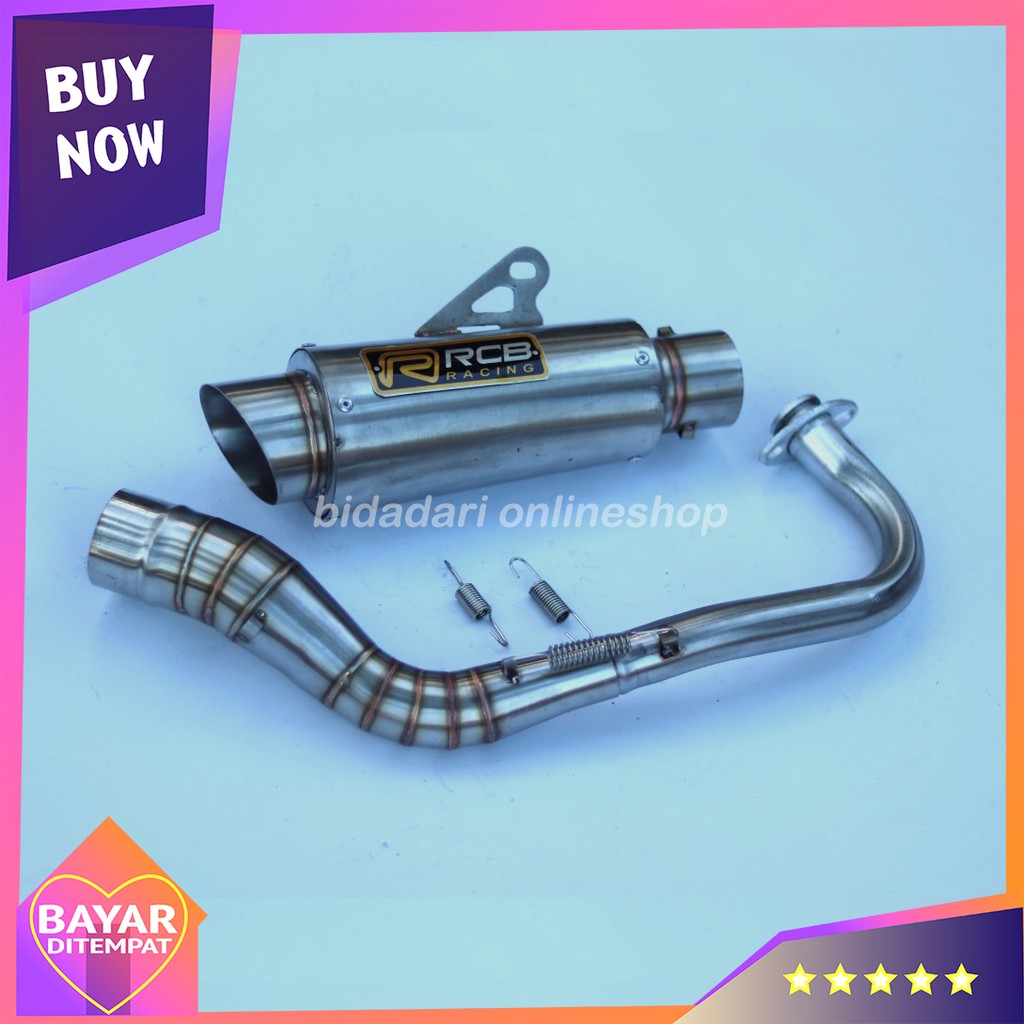 Knalpot Beat RCB||Knalpot Racing Matic Series Mio Sporty Vario Aerox Nmax Scoop|Original Purbalingga