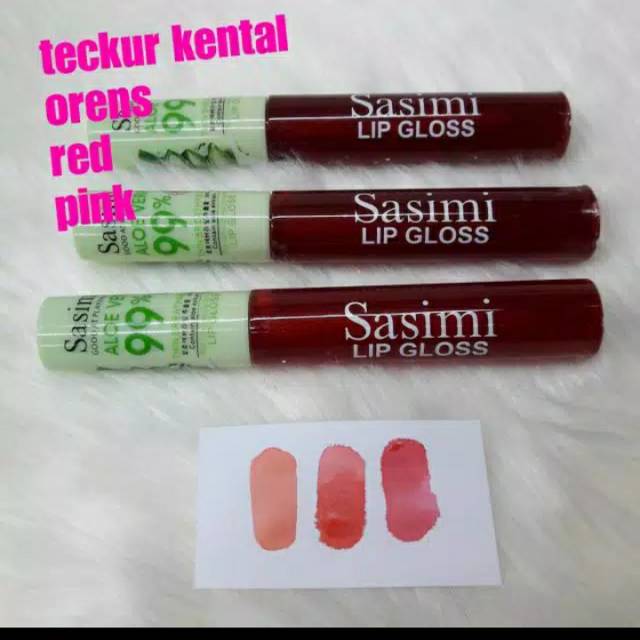 Liptint sasimi aloe vera ecer