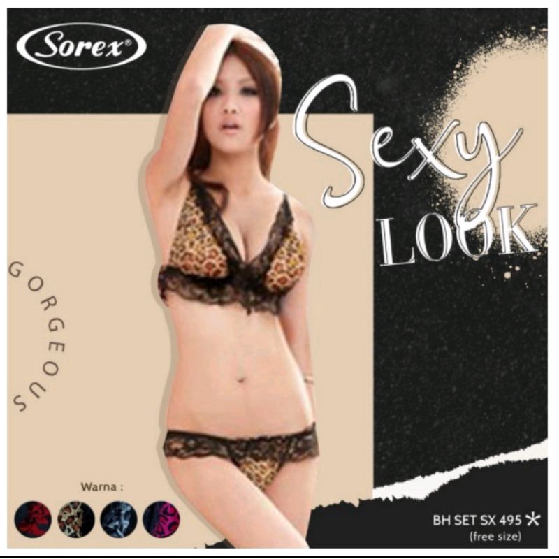 BIKINI SOREX, SOREX 495, BH SET SEXY, LINGERIE