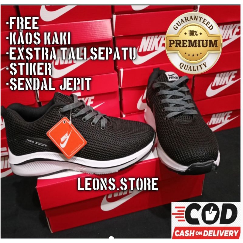 sepatu pria sneaker olahraga lari kasual running sport Shoes lokal size.kece badai