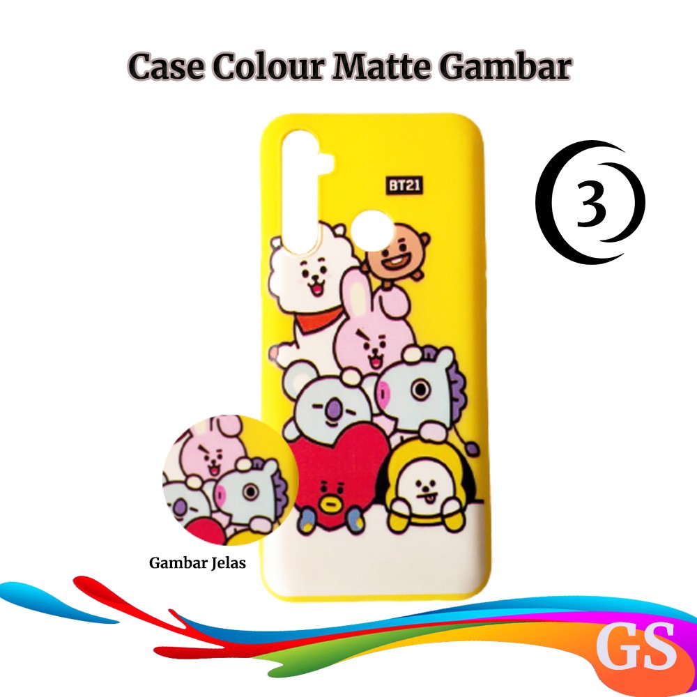 Casing SAMSUNG OPPO VIVO REDMI ALL TYPE Color Matte Gambar