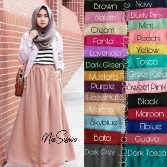 grosir solo ROK WOLFIS WOLVIS SKIRT ROK POLOS grosir solo ROK WOLFIS WOLVIS SKIRT ROK POLOS