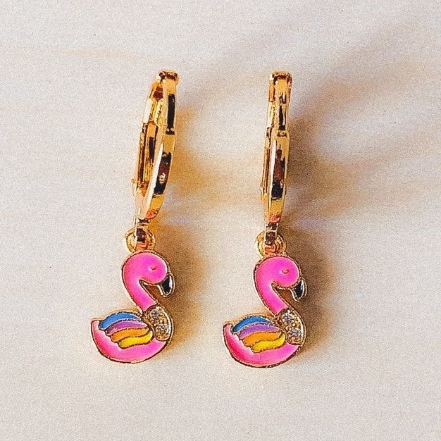 Anting Anak Terbaru / Anting Anak Xuping Model Flamingo Gold Xuping