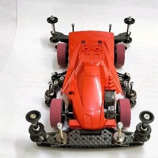 Rakitan Tamiya Side Damper SFM Chassis Carbon - Ban Bubut
