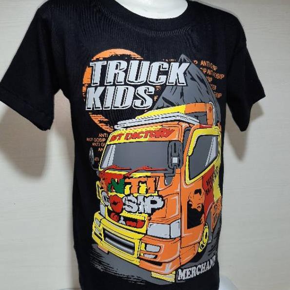 ♪pu Kaos truk anak laki-laki anti gosip truk mania diskon termurah ✥ Terbaru