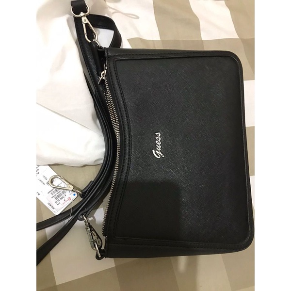 tas guess hitam preloved original guess bekas