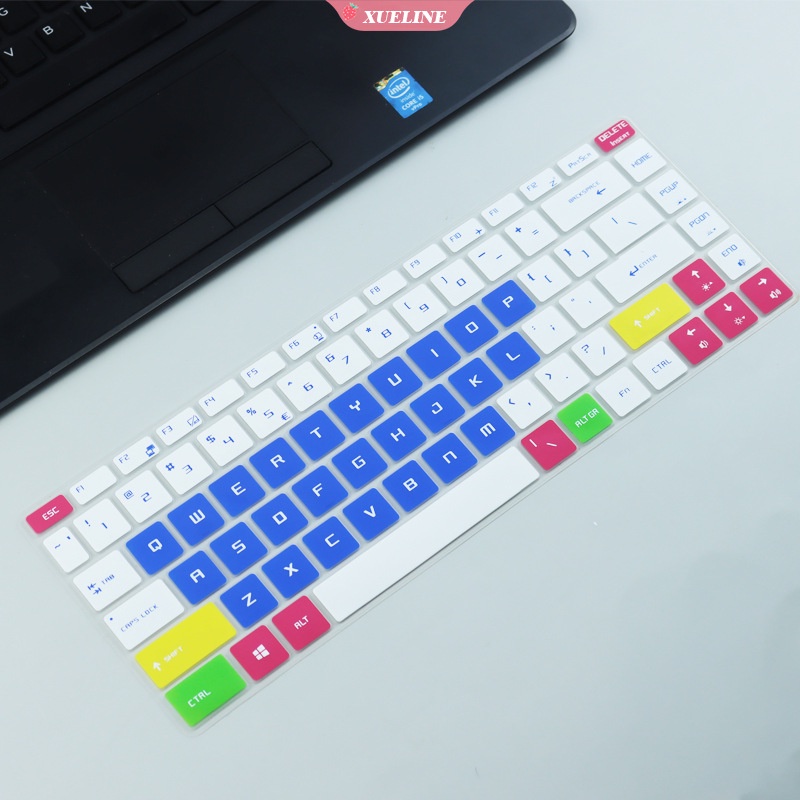 Skin Silikon Cover Pelindung Keyboard Lembut Anti Air 14 &quot;Untuk GS65 (ZL)