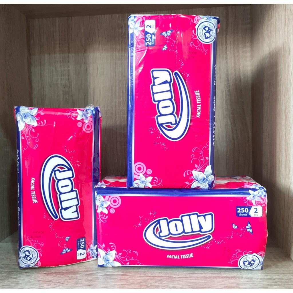 TISSUE JOLLY/ TISSUE KECANTIKAN/ TISSUE JOLLY/ TISU JOLLY 250's