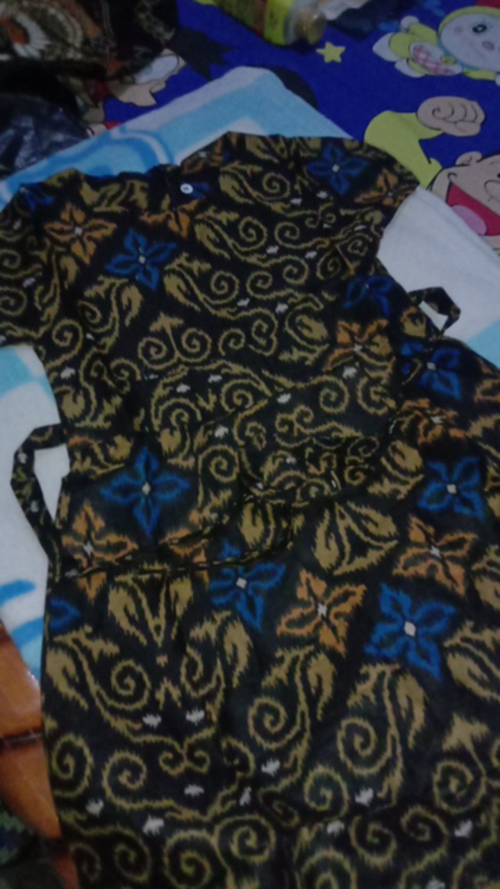 Dress Batik Anak Usia 2 Sampai 10 Tahun - Motif Batik Bervariasi - Batik Anak Harga Ecer Bisa Cod