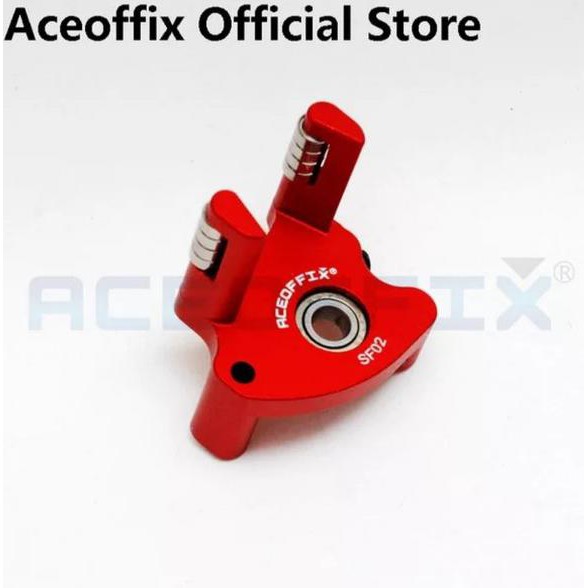 Aceoffix Brompton Chain Pusher 2-7 Speed Merah