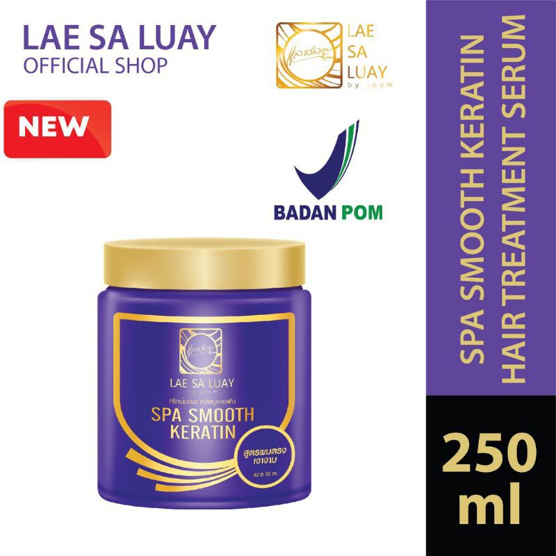 Lae Sa Luay Hair Spa Smooth Keratin Masker Rambut | Hairmask Creambath