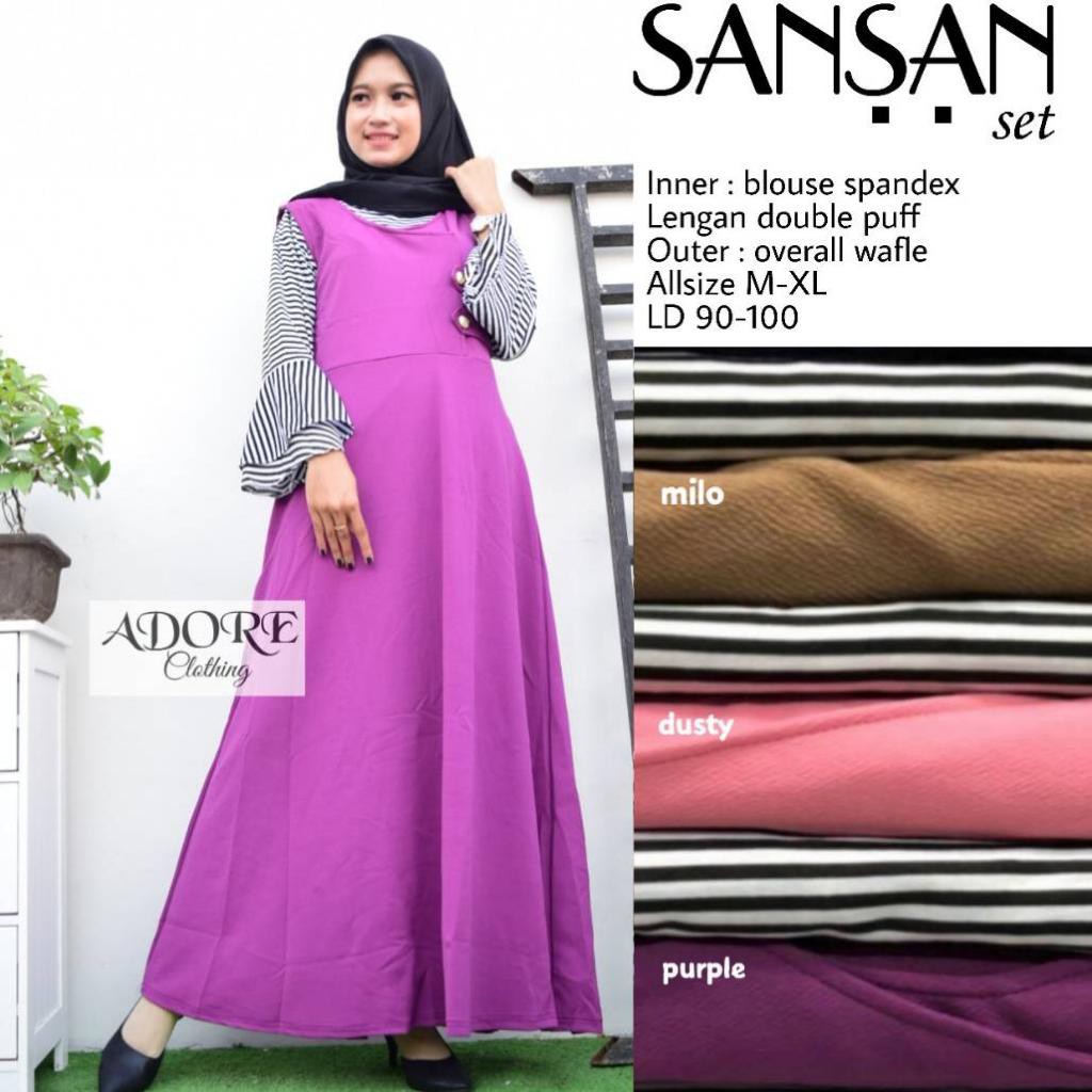 

Sansan set by adore