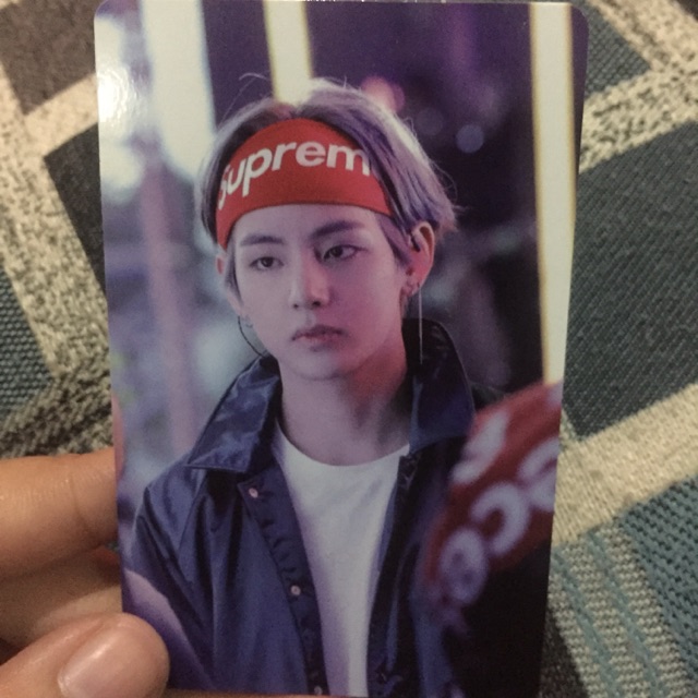 BTS OFFICIAL PHOTOCARD MEMORIES 2017 TAEHYUNG PC