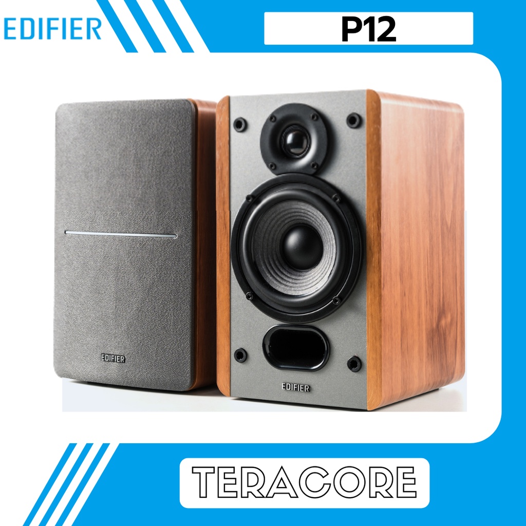 Edifier P12 P-12 Passive Speaker Pasif 4 Inch Meja Monitor Studio