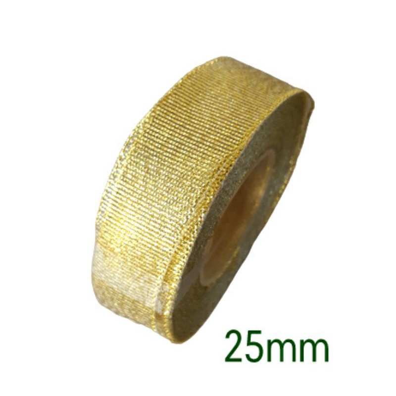 Pita Glitter Gold Silver 18meter Harga/roll