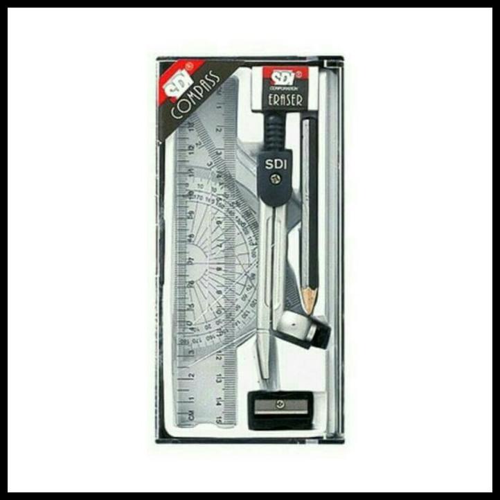 

Caramel | Jangka/Compass Penggaris Set Sdi