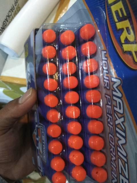 REFIL PELURU NERF LUNAK SOFT BULLET DART BARANG BERLEBEL SNI