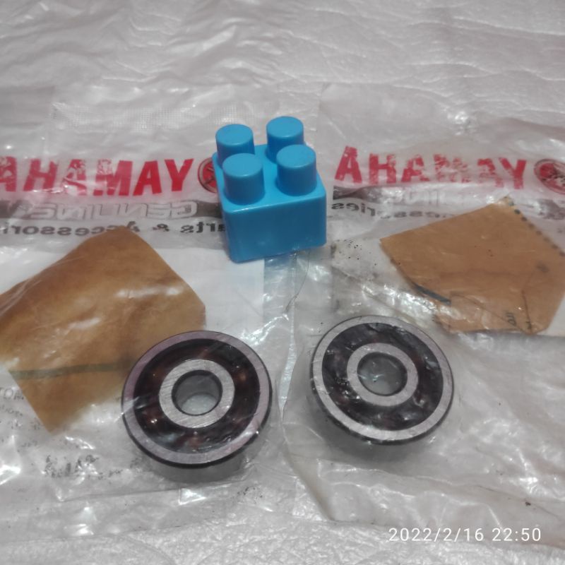 1 SET LAHER BEARING RODA DEPAN MIO SPORTY SMILE F1ZR MIO J GT FINO SOUL NOUVO JUPITER Z NMAX AEROX ORIGINAL