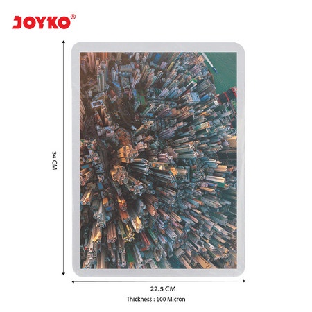 

Produk Joyko Plastik Laminating /Plastik Flim Joyko Lf80-2234 F4 100 Sheets Murah