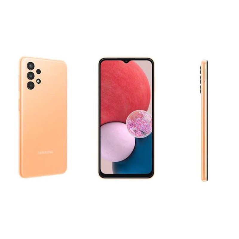HANDPHONE SAMSUNG A03 | A13 | A22 5G | A23 4G | A53 5G | A03 core | A22 LTE 6/128 | A23 6/128GB | Tab A7 Lite 3/32GB | GARANSI RESMI 1 TAHUN-A13 peach(6/128)