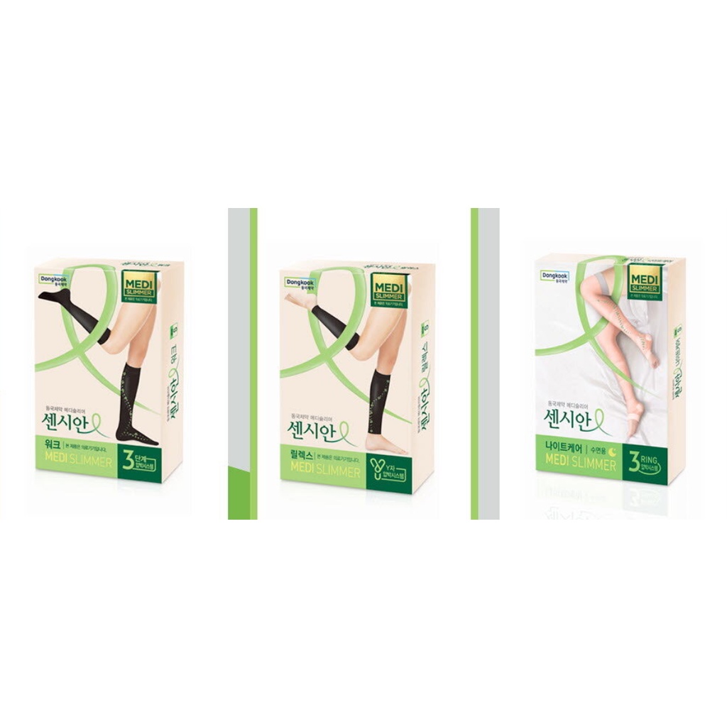 Dongkook Sensian Compression Band (Relax/Work/Night Care) Medi Slimmer Pengecil Betis