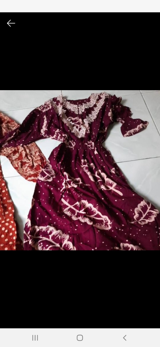 Kemeja Batik Bahu Pendek Motif Wayang Semar Mesem