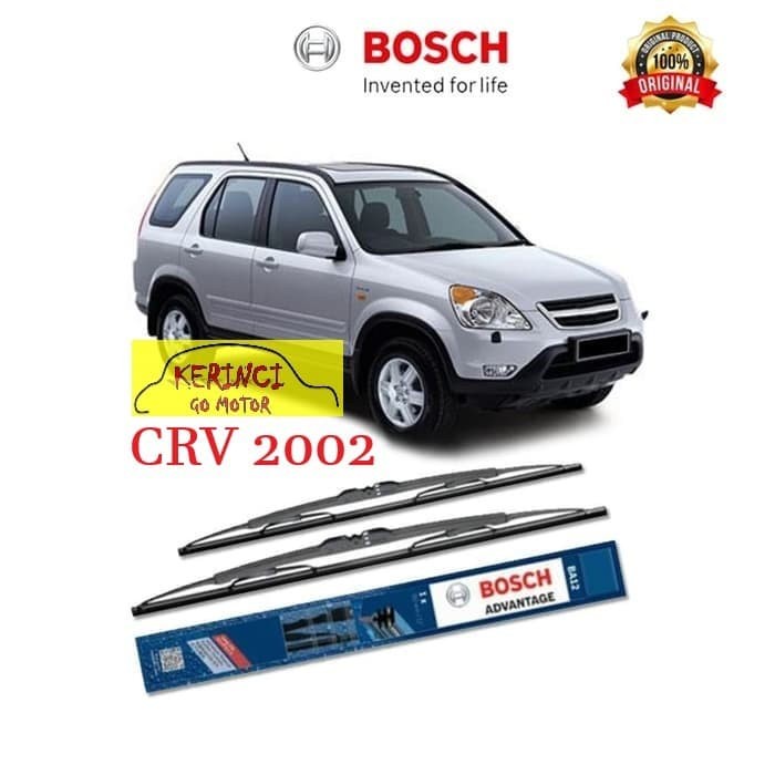 WIPER HONDA CRV 2002 BOSCH ADVANTAGE 21&quot; &amp; 20&quot; SEPASANG - WIPER HONDA