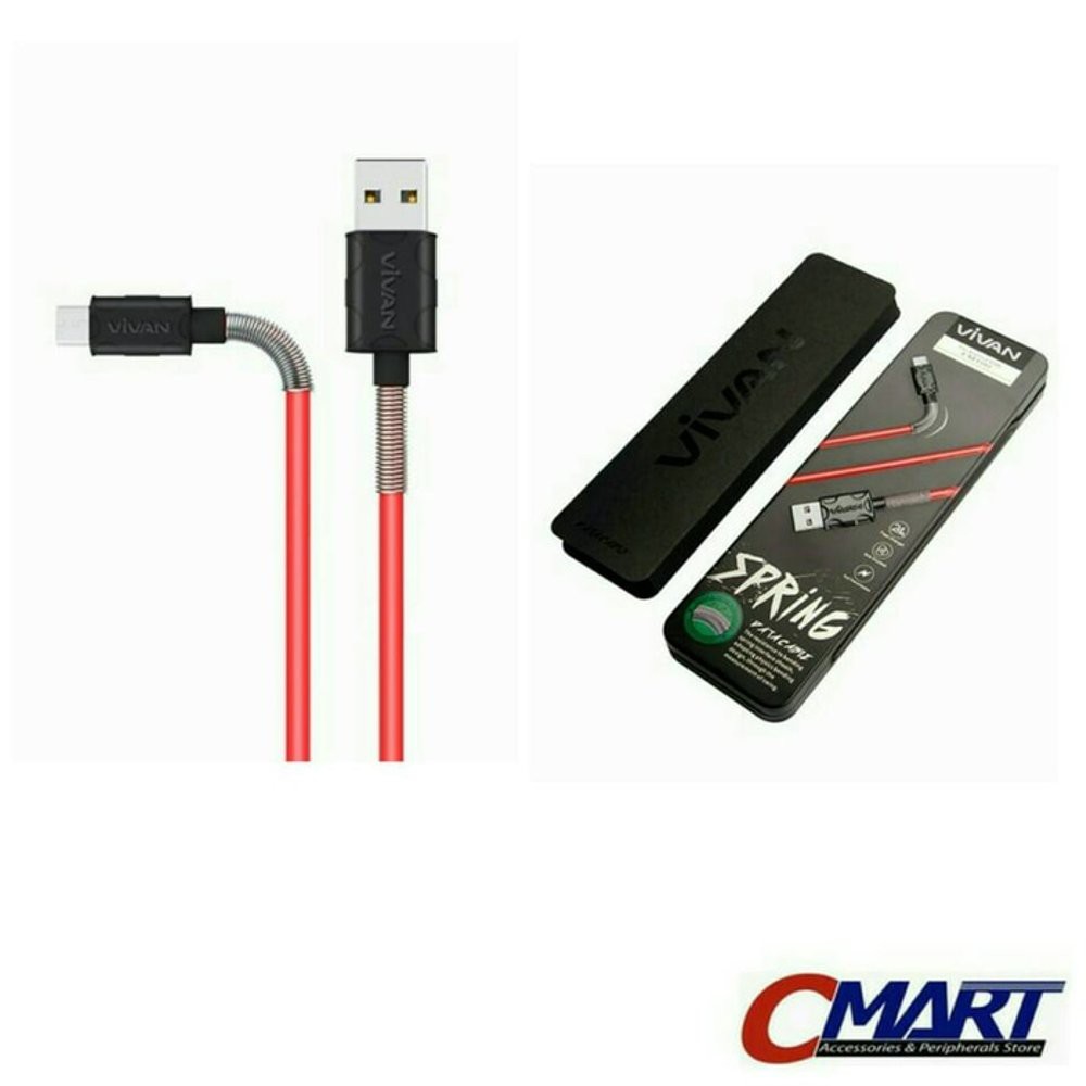 Vivan SPRING Kabel micro USB Data Charger 1m Cable microUSB VVN-FM100