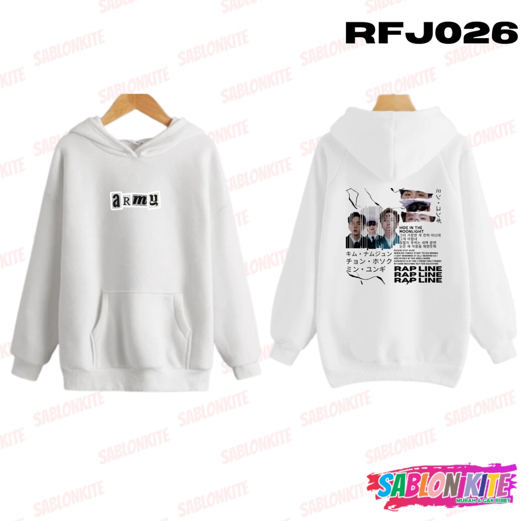 MURAH!!! HOODIE SWEATER KPOP RAP LINE RFJ026