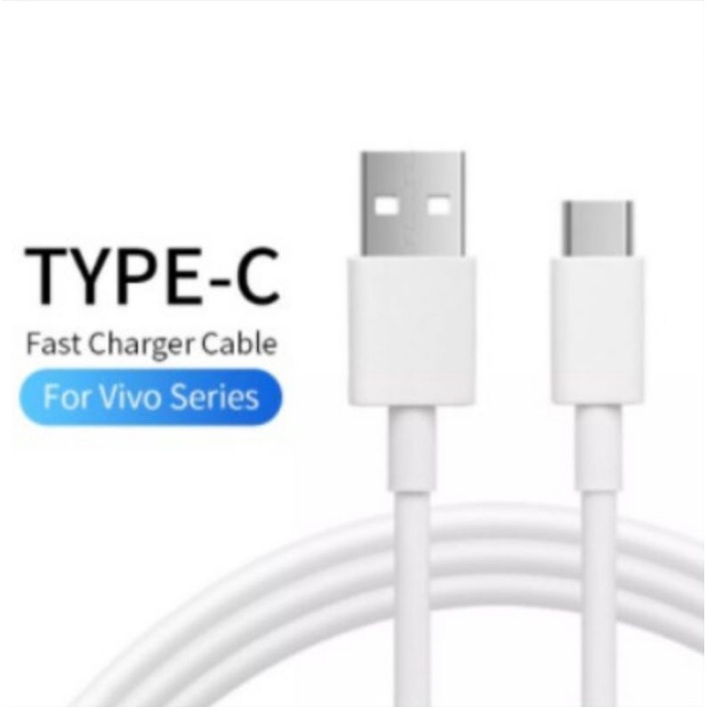 Kabel Data Vivo TYPE C USB Ori Cable Fast Charger V19 / Y50 / V17