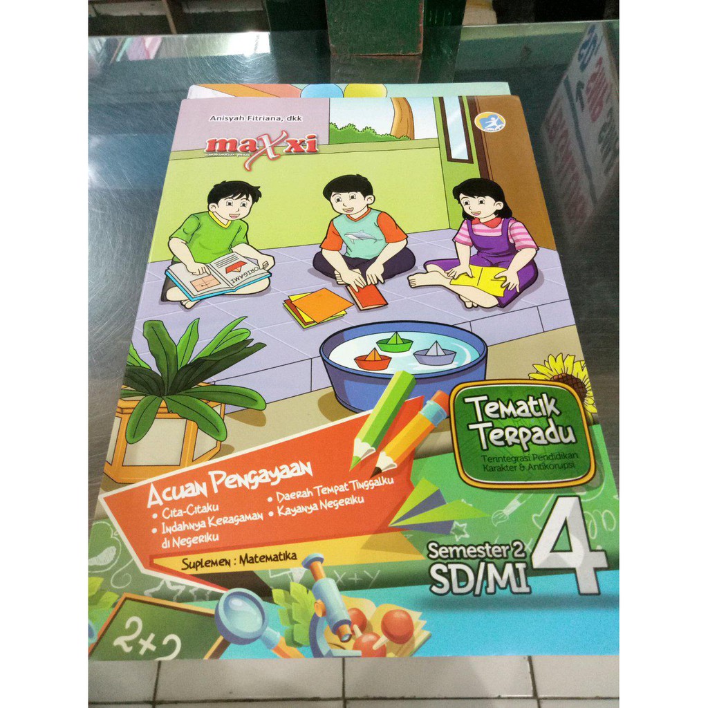 Jual buku LKS Tematik Terpadu.  .LKS MaXxi Kelas 4. Semester 2