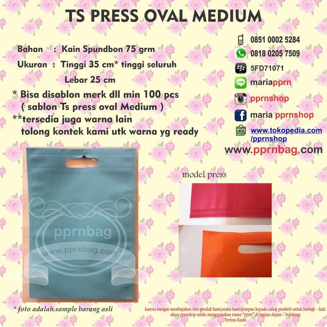 

Tas Spundbon Oval M / Goodybag / Tas Promosi / Tas Bingkisan