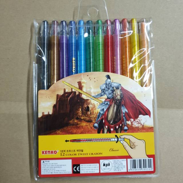 

Crayon twist 12 warna