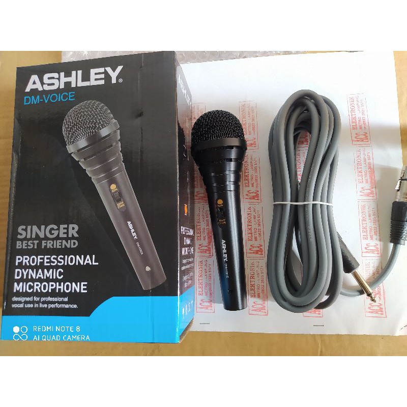 microphone dynamic ashley